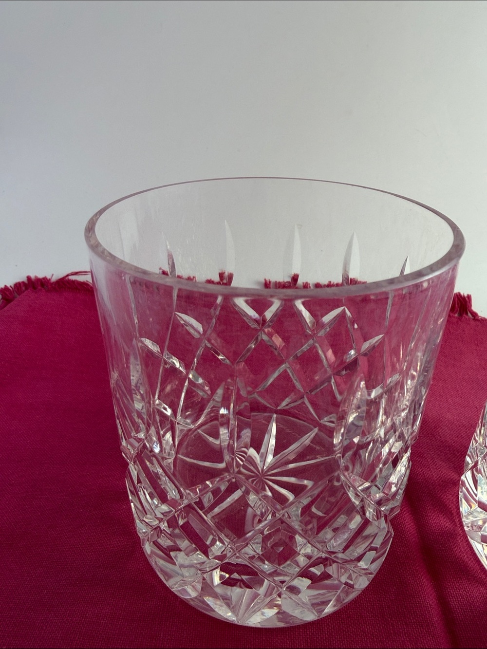 Double Old Fashioned Rosses by Tyrone Crystal Glasses set of 2 - Picture 4 of 16